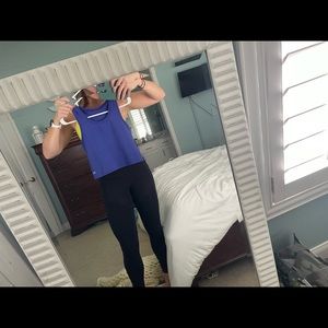 DSG Purple Workout Crop Top